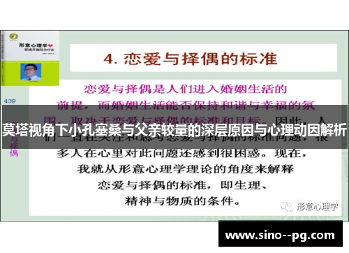莫塔视角下小孔塞桑与父亲较量的深层原因与心理动因解析